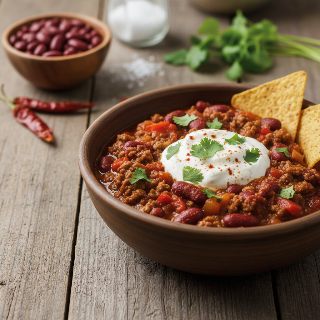 Kiire ja maitsev chili con carne: õhtusöök poole tunniga