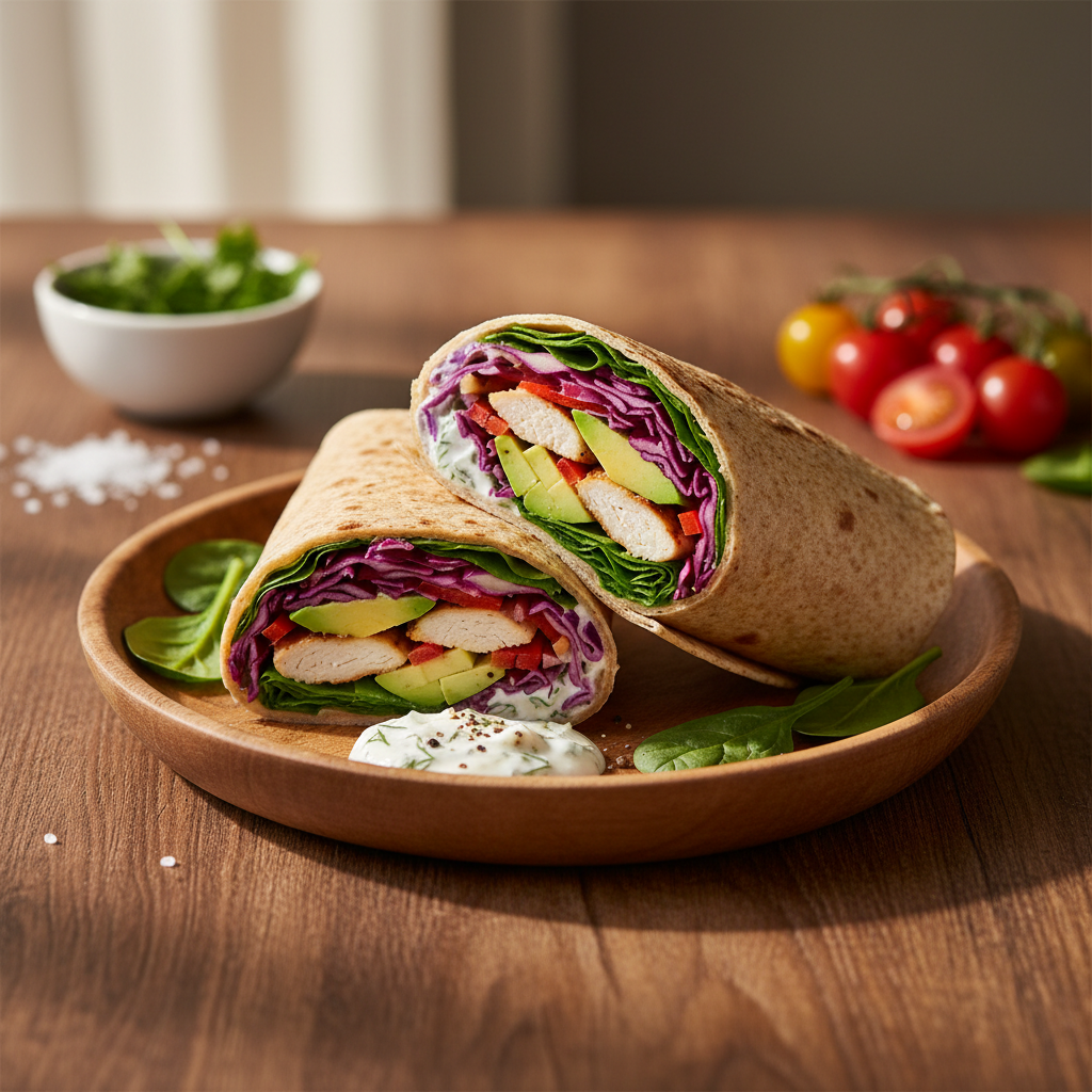 Kiire wrapi retsept: tervislik lõuna valmib minutitega