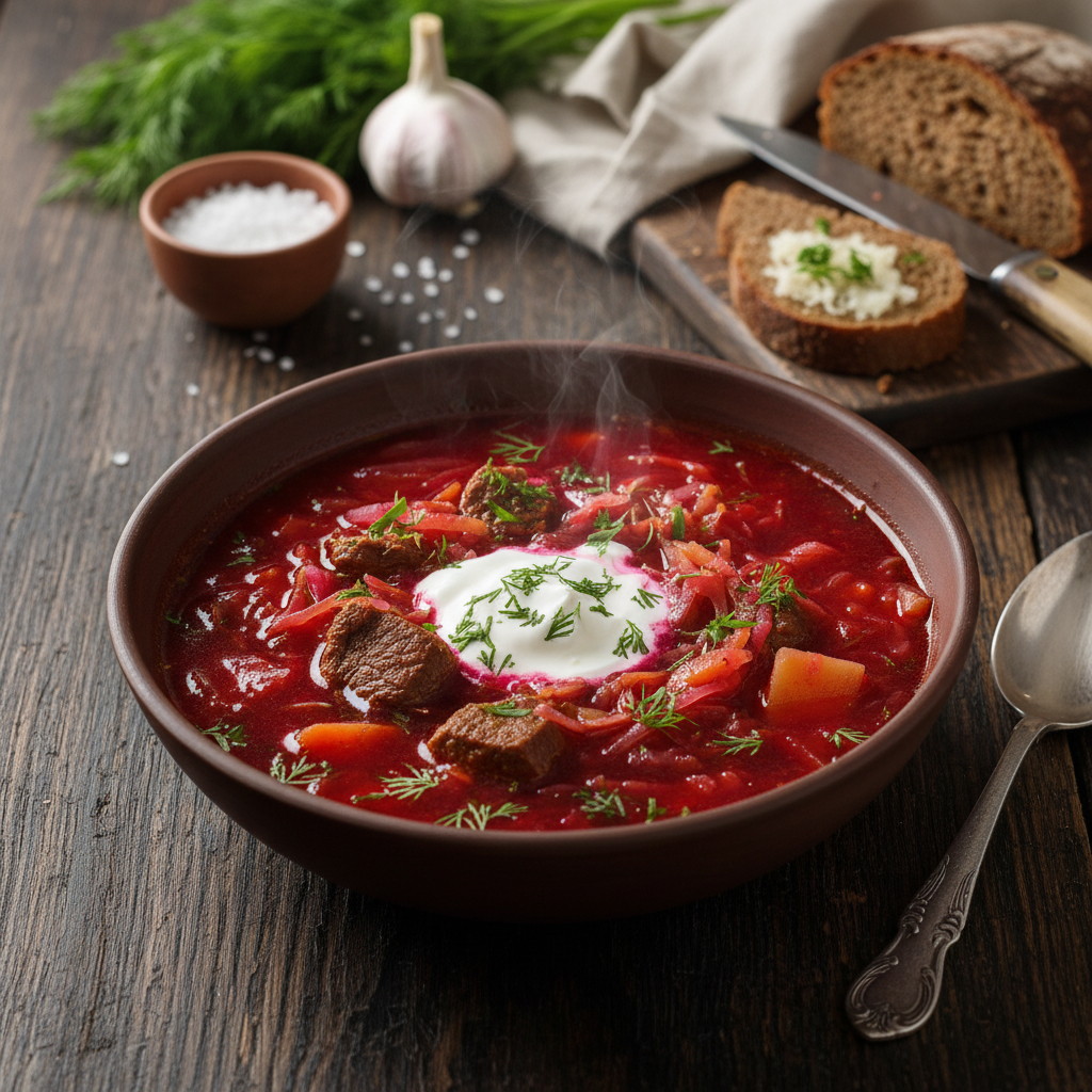 Klassikaline borši retsept: nii keedad õige ja tummise supi