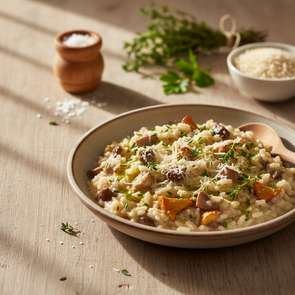 Kreemine risoto, mis õnnestub alati: lihtne ja maitsev