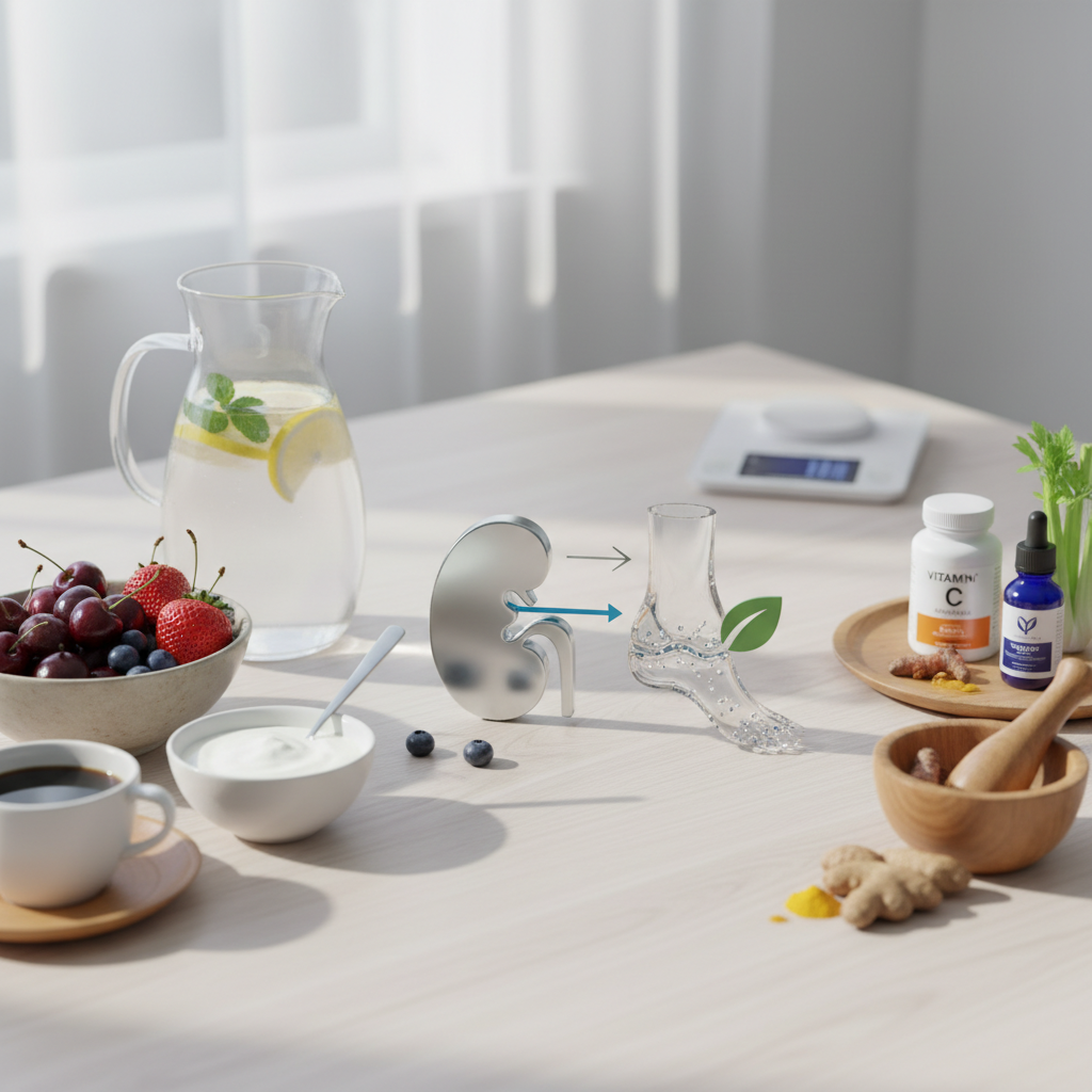 Kuidas alandada kusihappe taset ja ennetada podagrat?