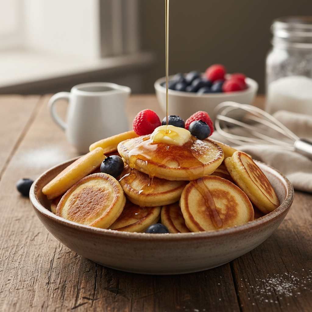 Lihtne minipannkookide retsept: pühapäevahommiku lemmik