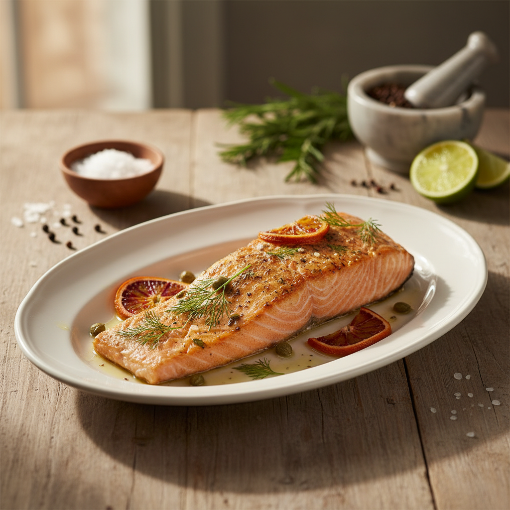 Mahlane ahjulõhe: lihtne nipp, mis muudab kala täiuslikuks