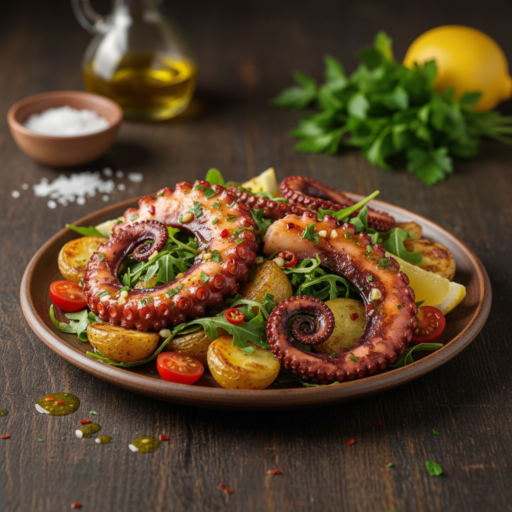 Mahlane kaheksajalg: lihtne retsept, mis alati õnnestub