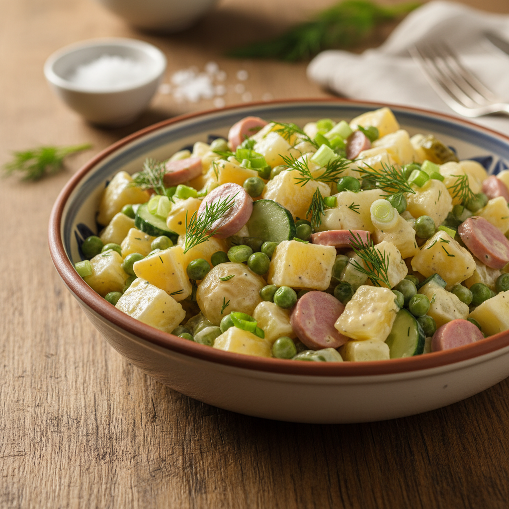 Parim kartulisalati retsept: salajane koostisosa