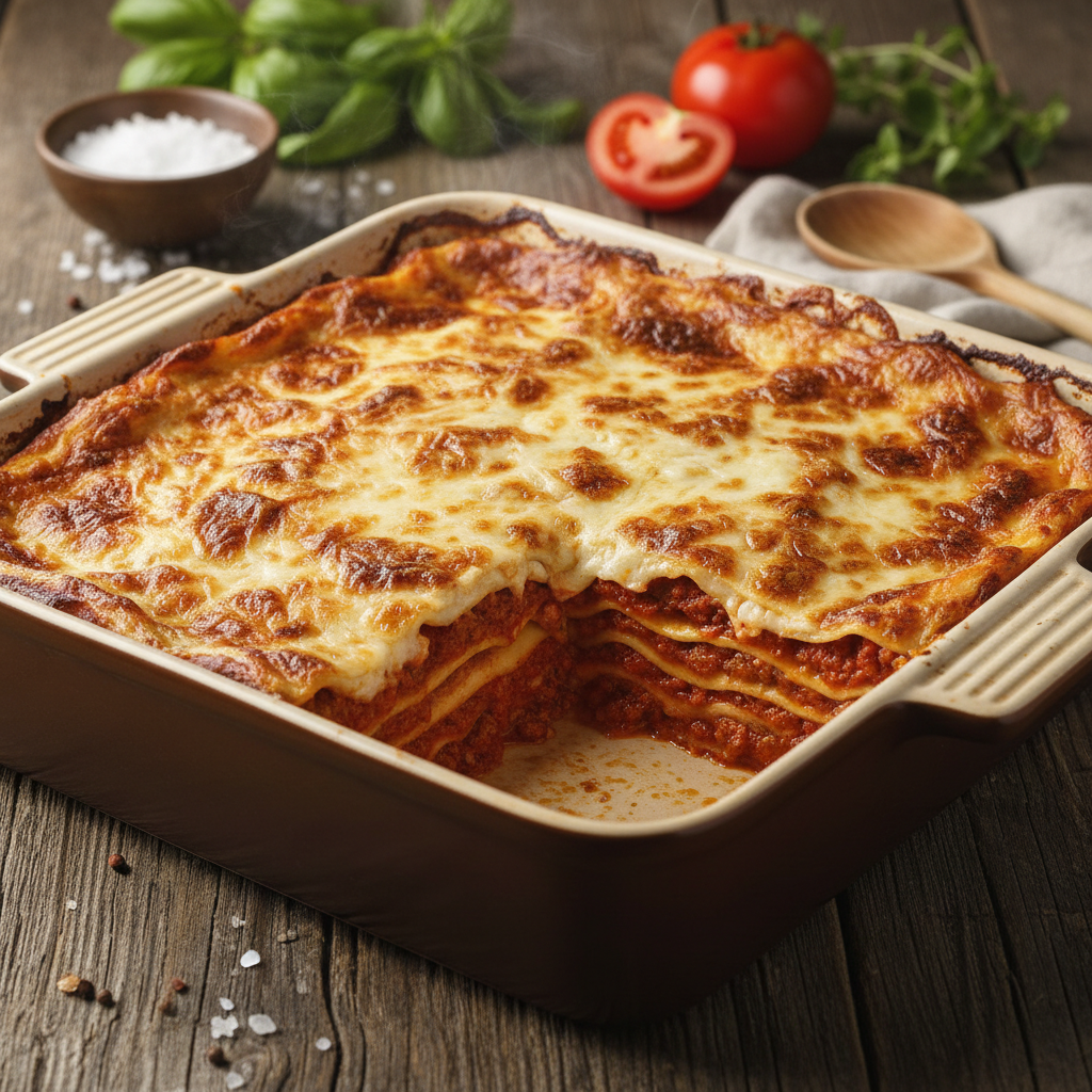 Parim lasanje retsept: mahlane hakkliha ja ohtralt juustu