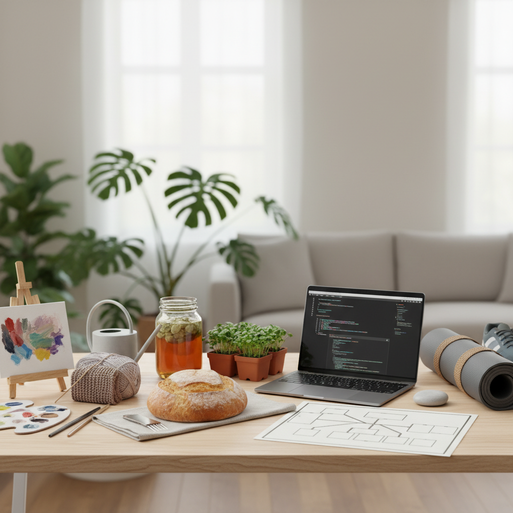 Põnevad hobid kodus: ideed vaba aja sisustamiseks