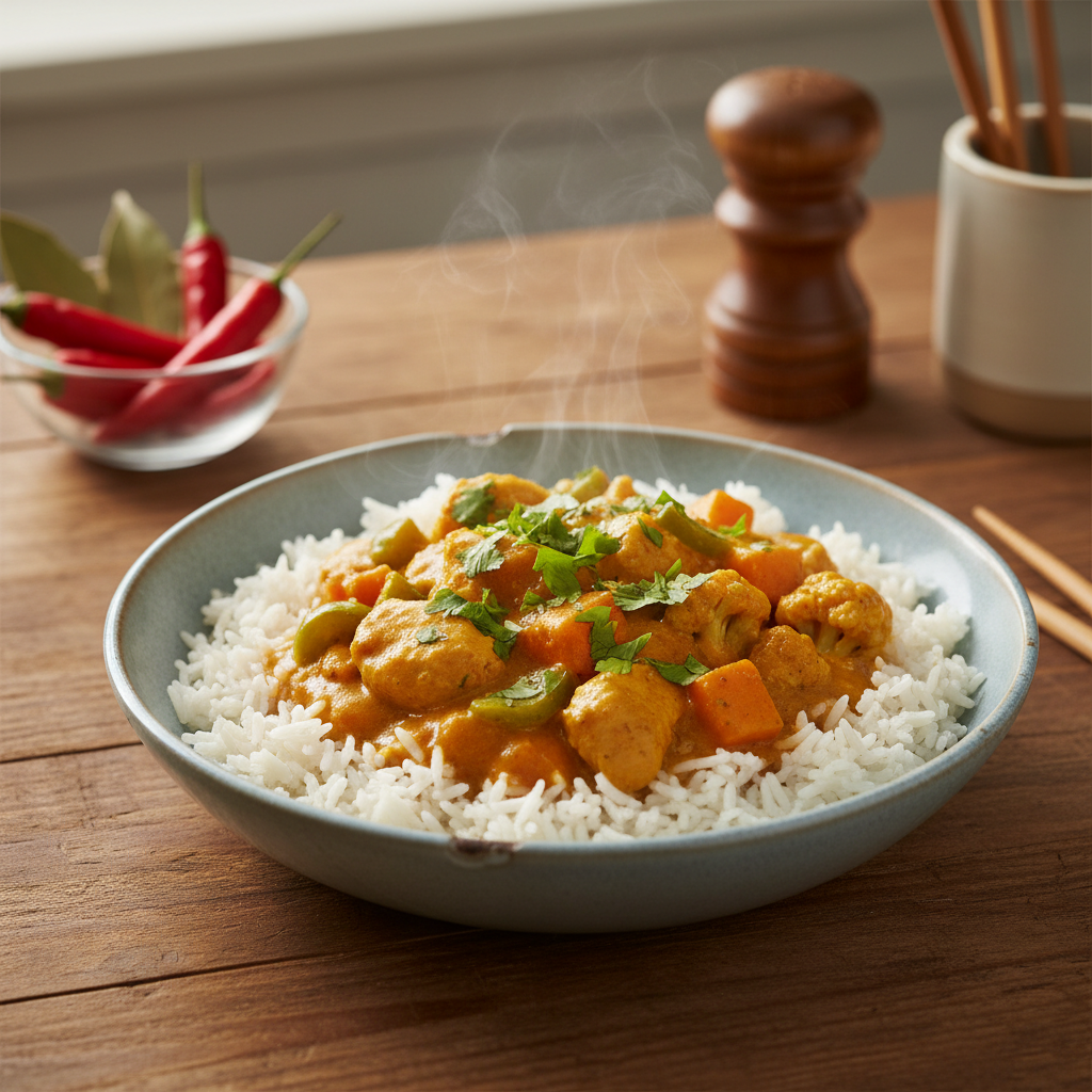 Retsept: kiire ja maitsev karri, mis päästab argiõhtu