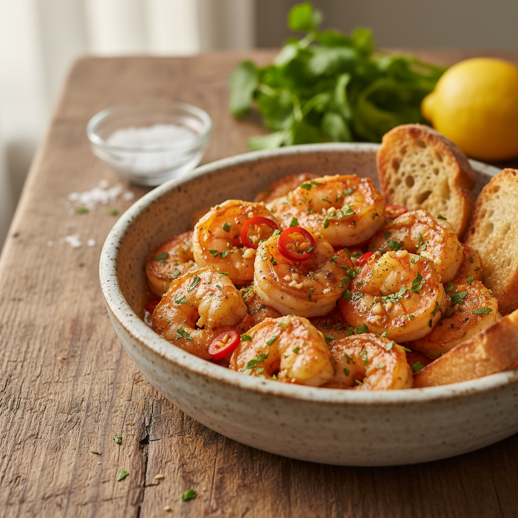 Retsept: Suussulavad hiidkrevetid valmivad vaid 10 minutiga