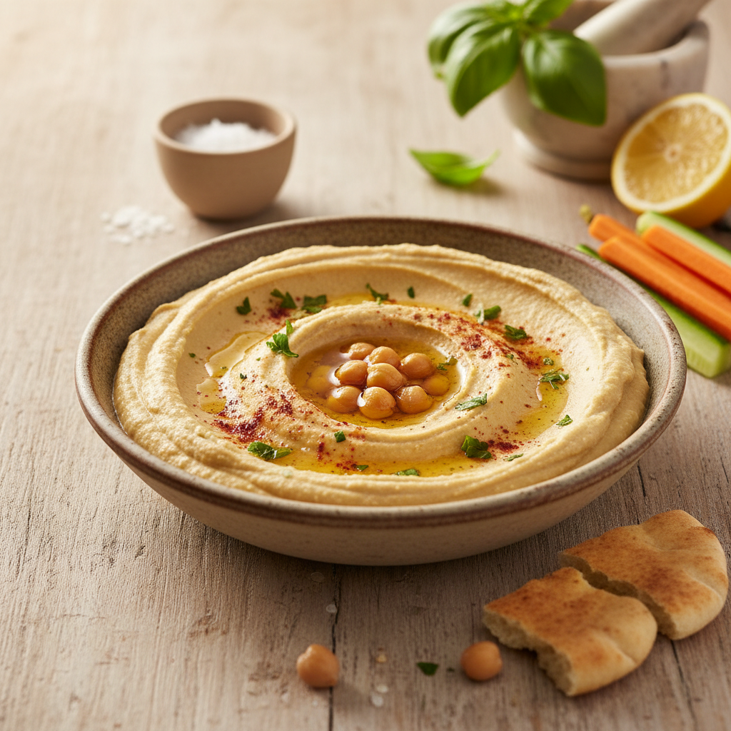 Siidine hummus: lihtne retsept, mis õnnestub alati