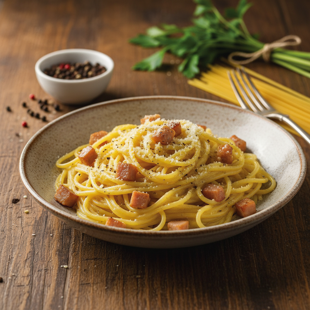 Suussulav pasta carbonara: valmib vaid 15 minutiga