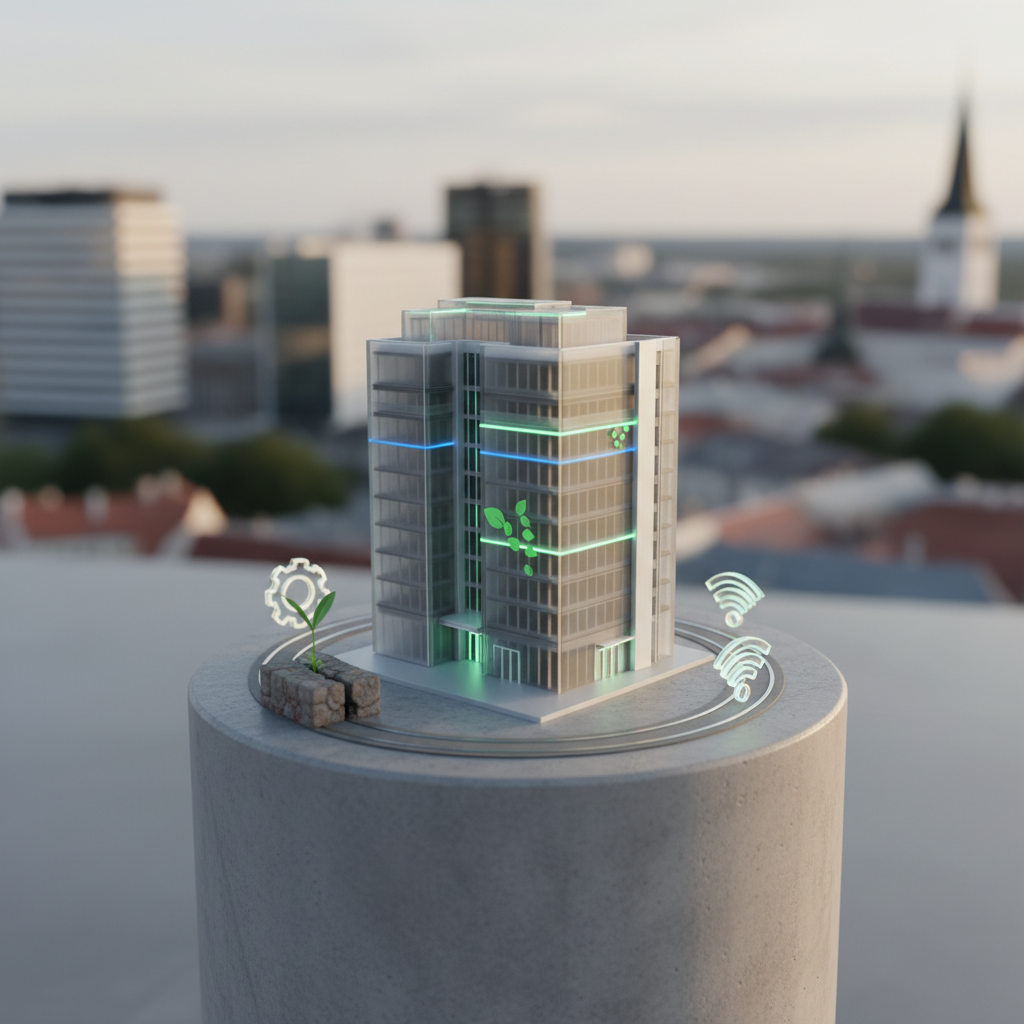 Tallinna südalinnas uueneb Narva mnt 7a büroohoone