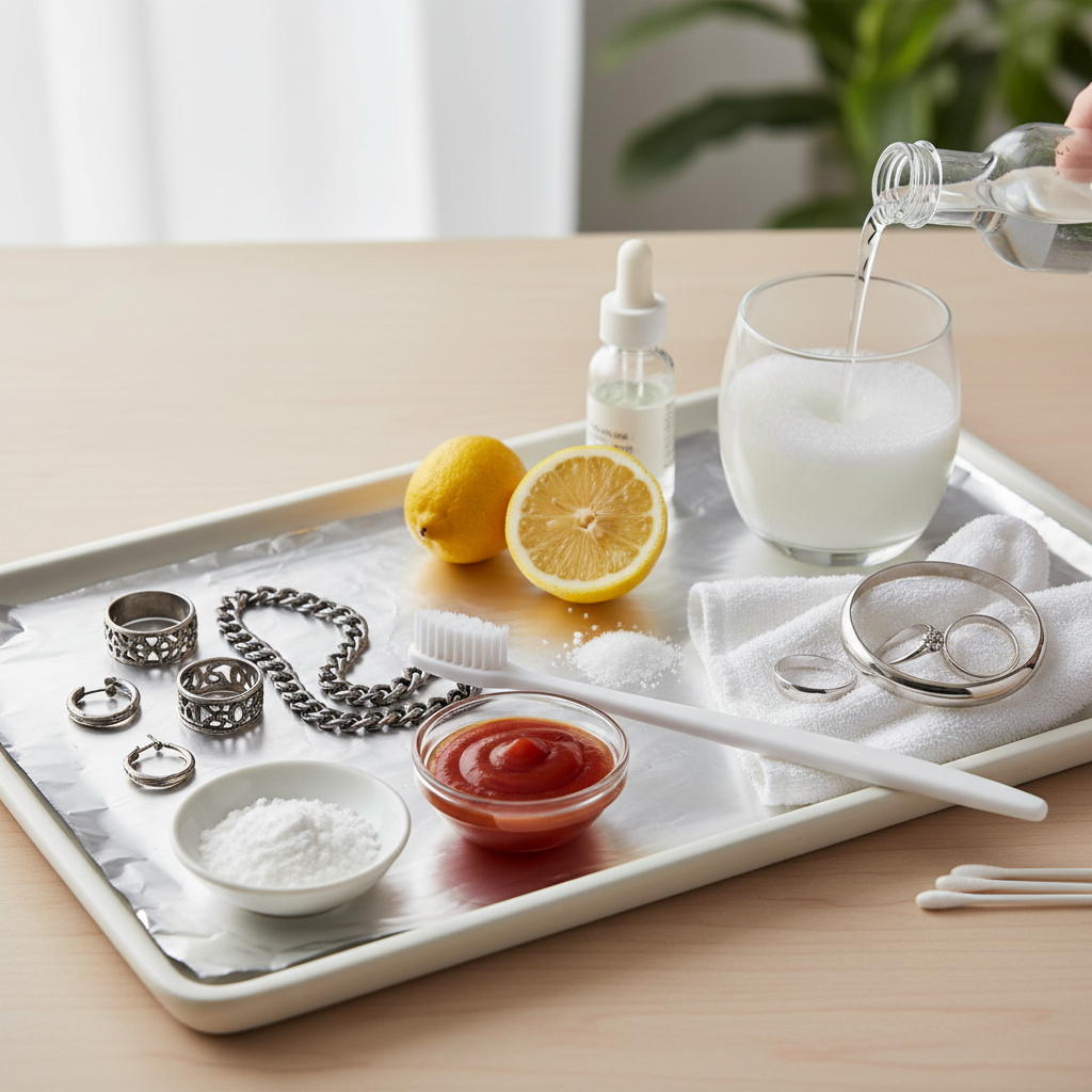 Hõbeda puhastamine: kuidas ehted kodus taas särama lüüa?