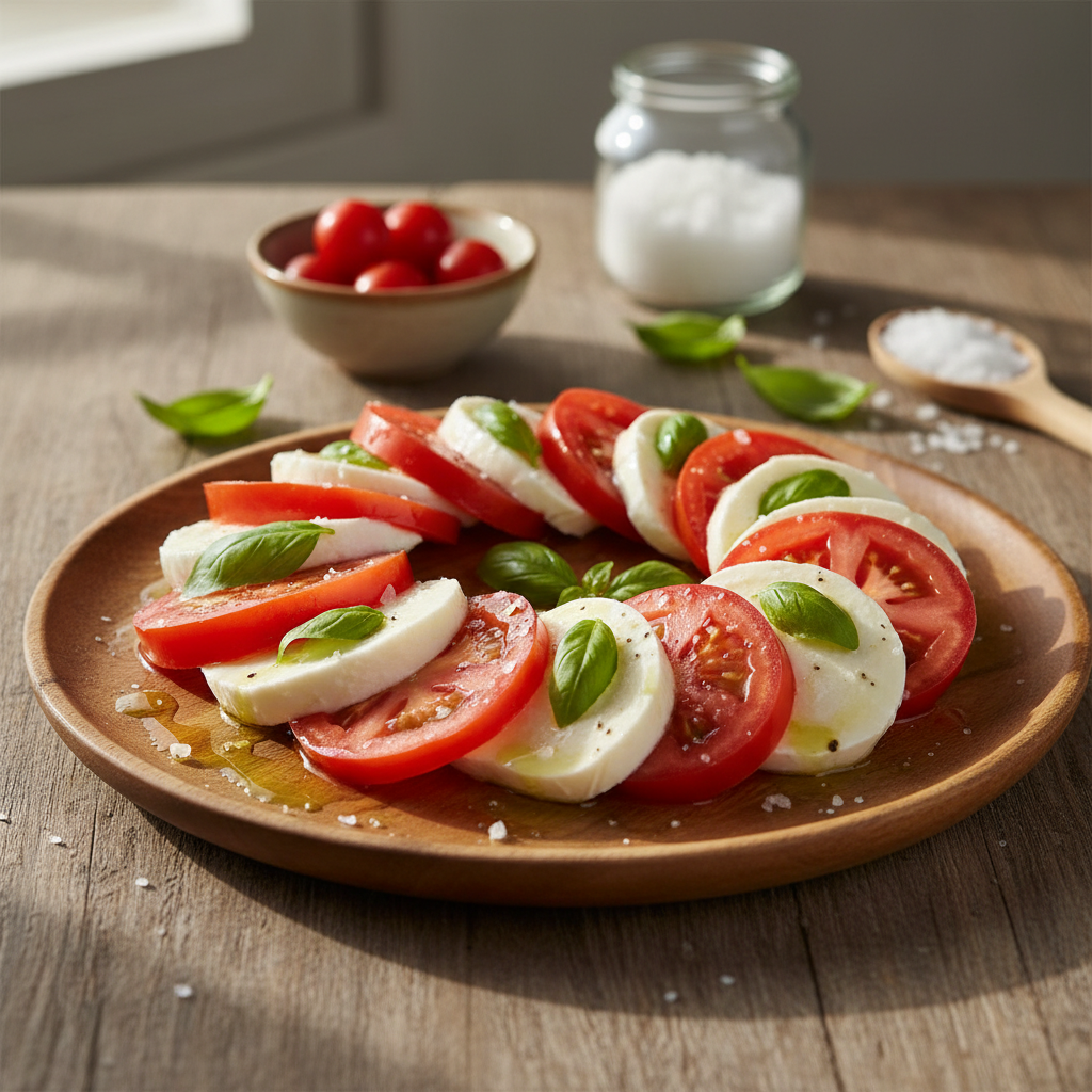 Klassikaline Caprese salat: Nii saavutad täiusliku maitse