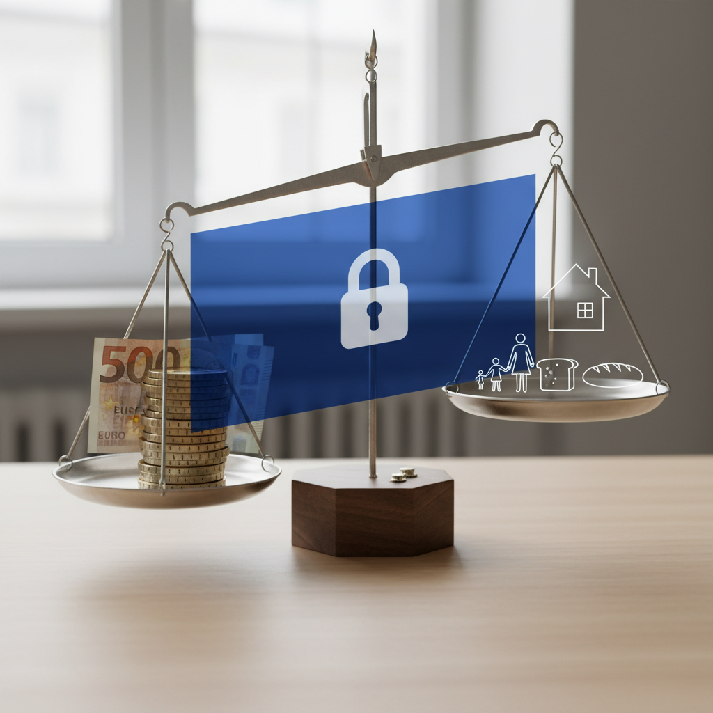 Kohtutäituri arest: kui palju peab kontole alles jääma?