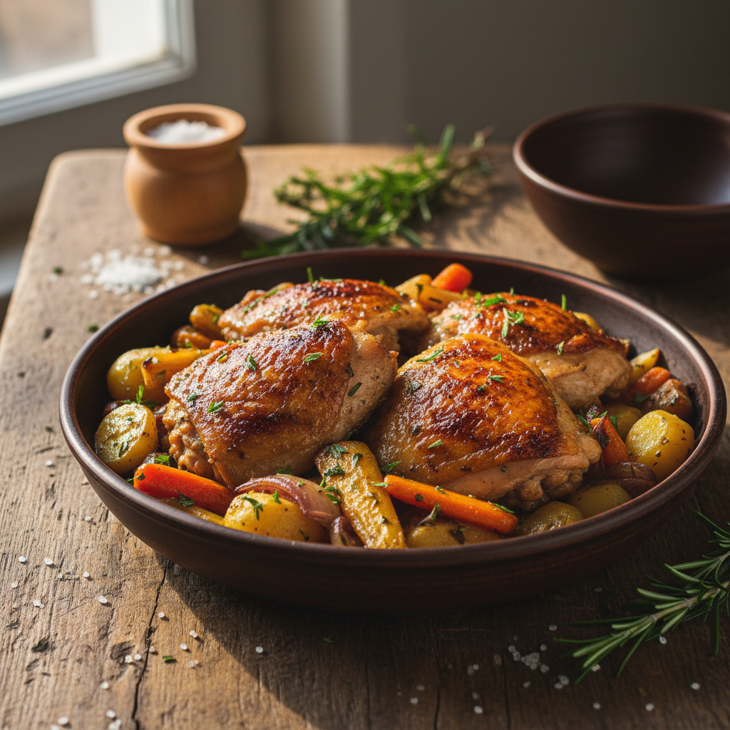 Kuidas küpsetada broileri kintsuliha alati mahlaseks?