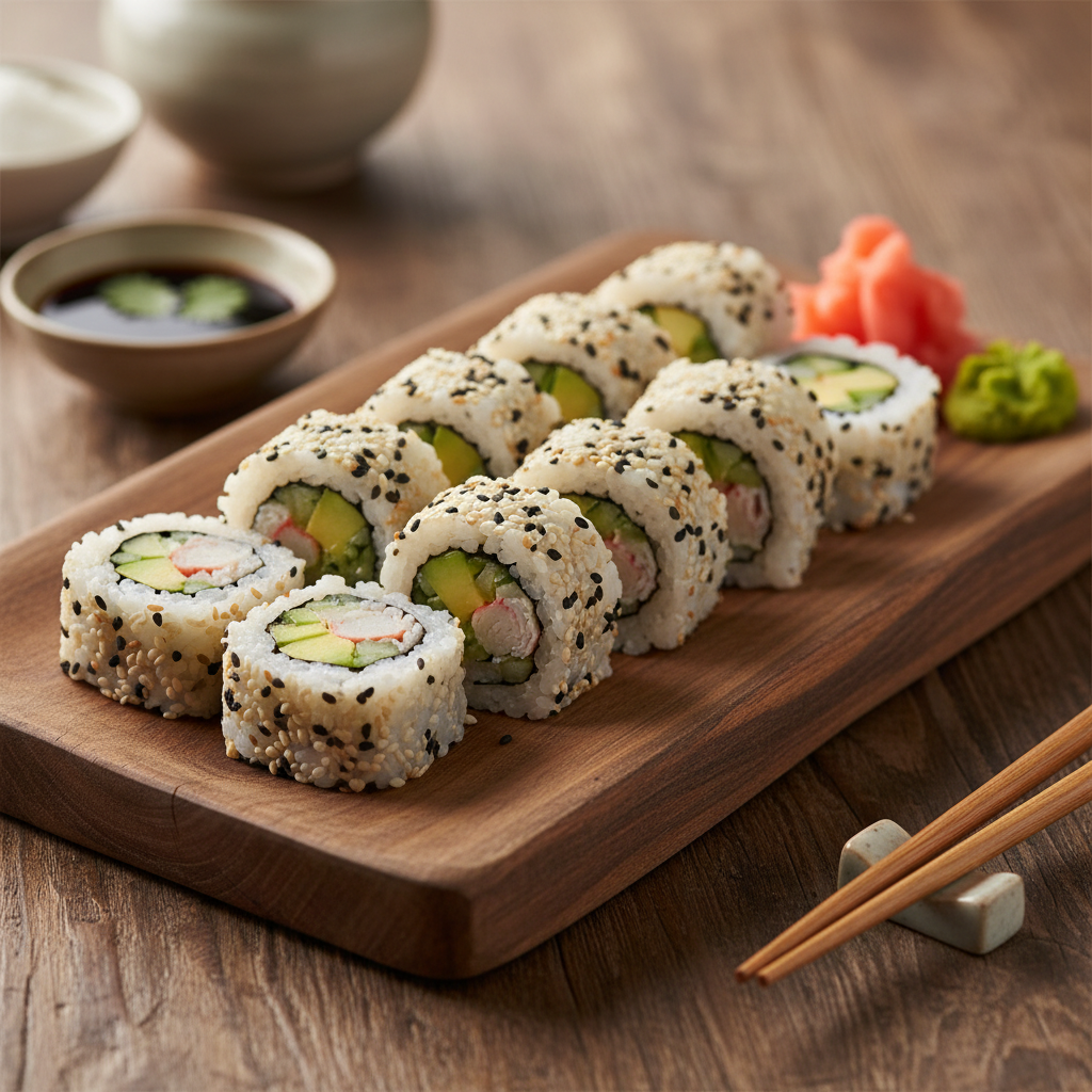 Retsept: Nii valmib kodus ideaalne California sushi