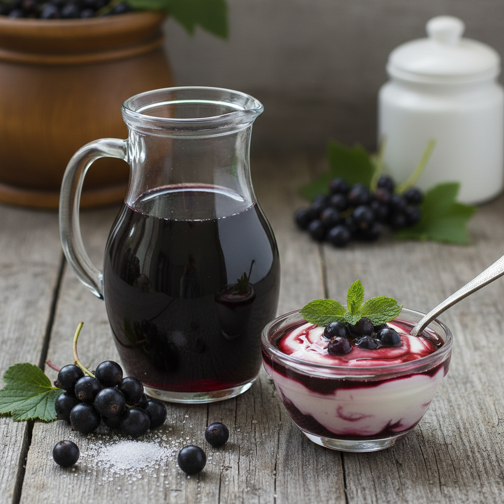 Vitamiinipomm talveks: parim kodune mustsõstrasiirup