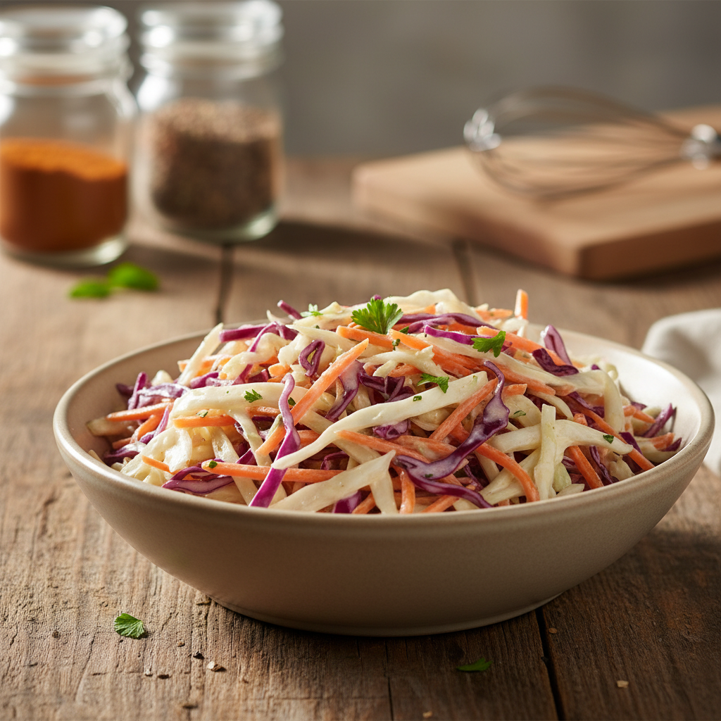 Lihtne ja mahlane coleslaw-salat: parim retsept igaks toiduks