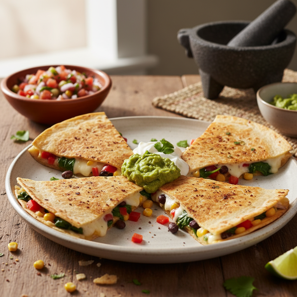 Lihtne quesadilla-retsept: maitsev õhtusöök loetud minutitega