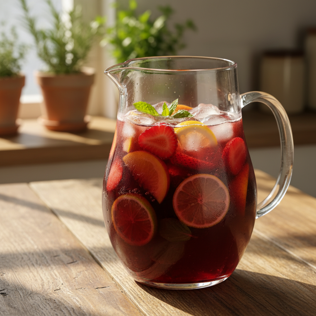 Värskendav sangria: nipid täiusliku suvejoogi valmistamiseks